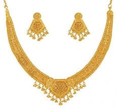 Manufacturers Exporters and Wholesale Suppliers of Gold Necklace Jaipur Rajasthan